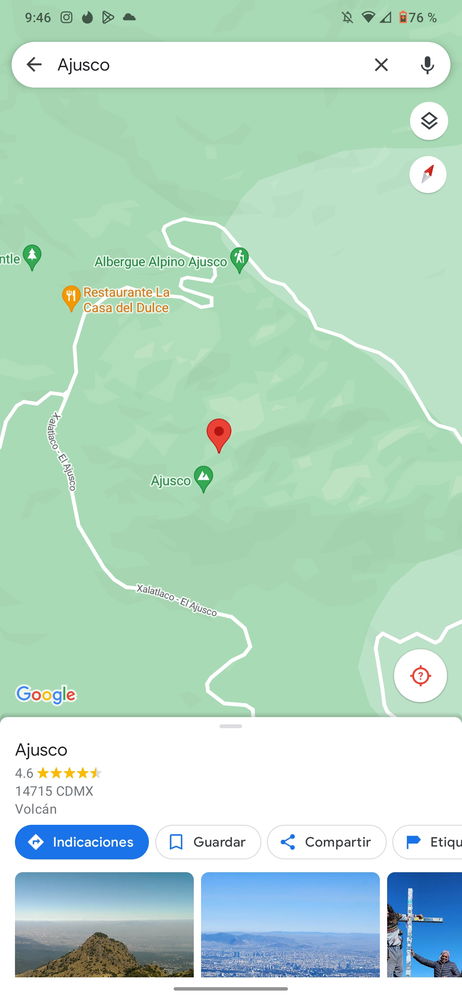 Tendría que ir a este lugar
Amor.