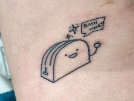 My partners latest tattoo....