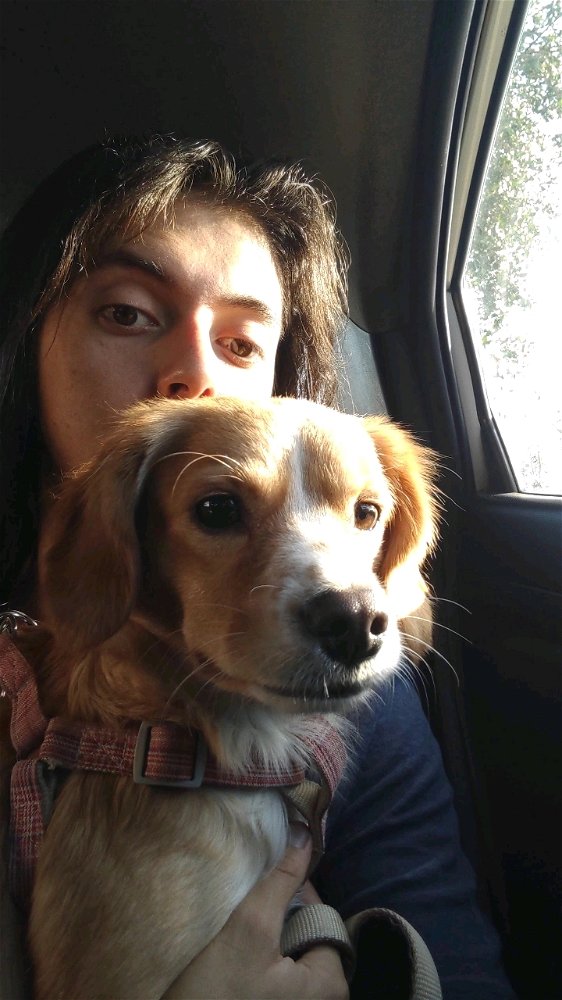 Hoy salí con mi hija a ver a los abuelos, se comporta tremendamente bien!