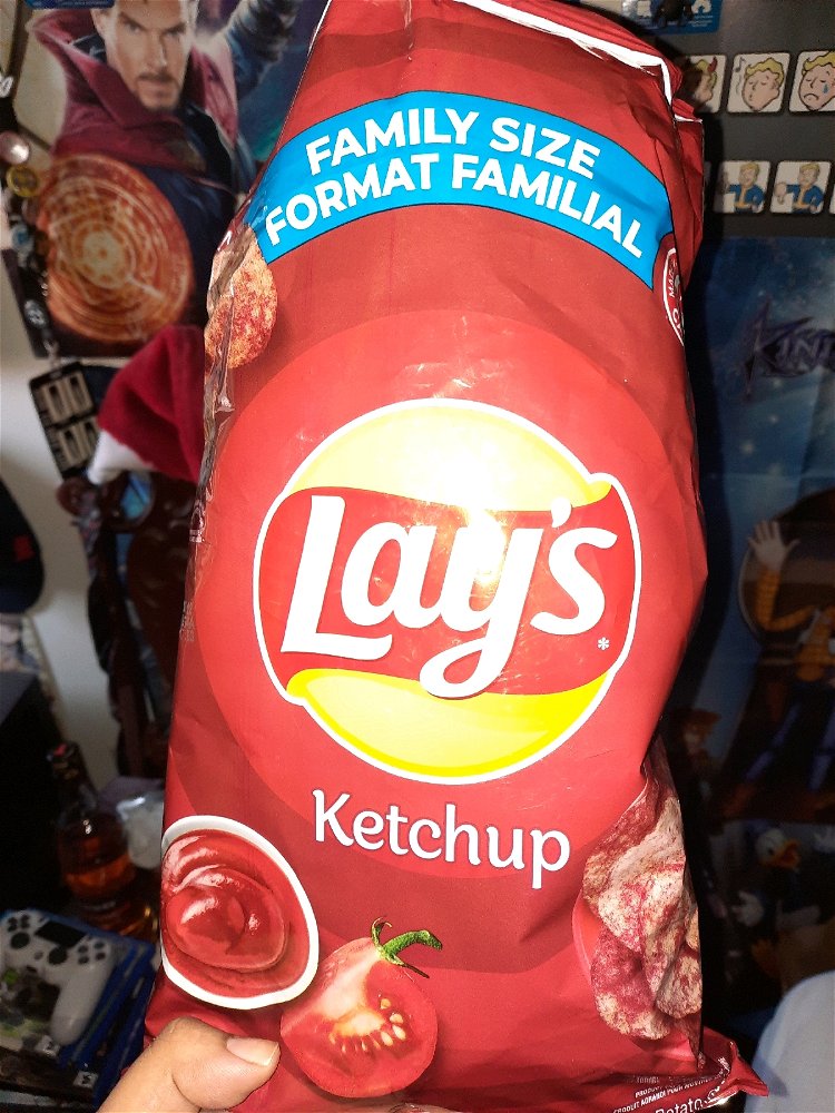 Ketchup chips are life if im not mistaken I think it's more a Canadian thing