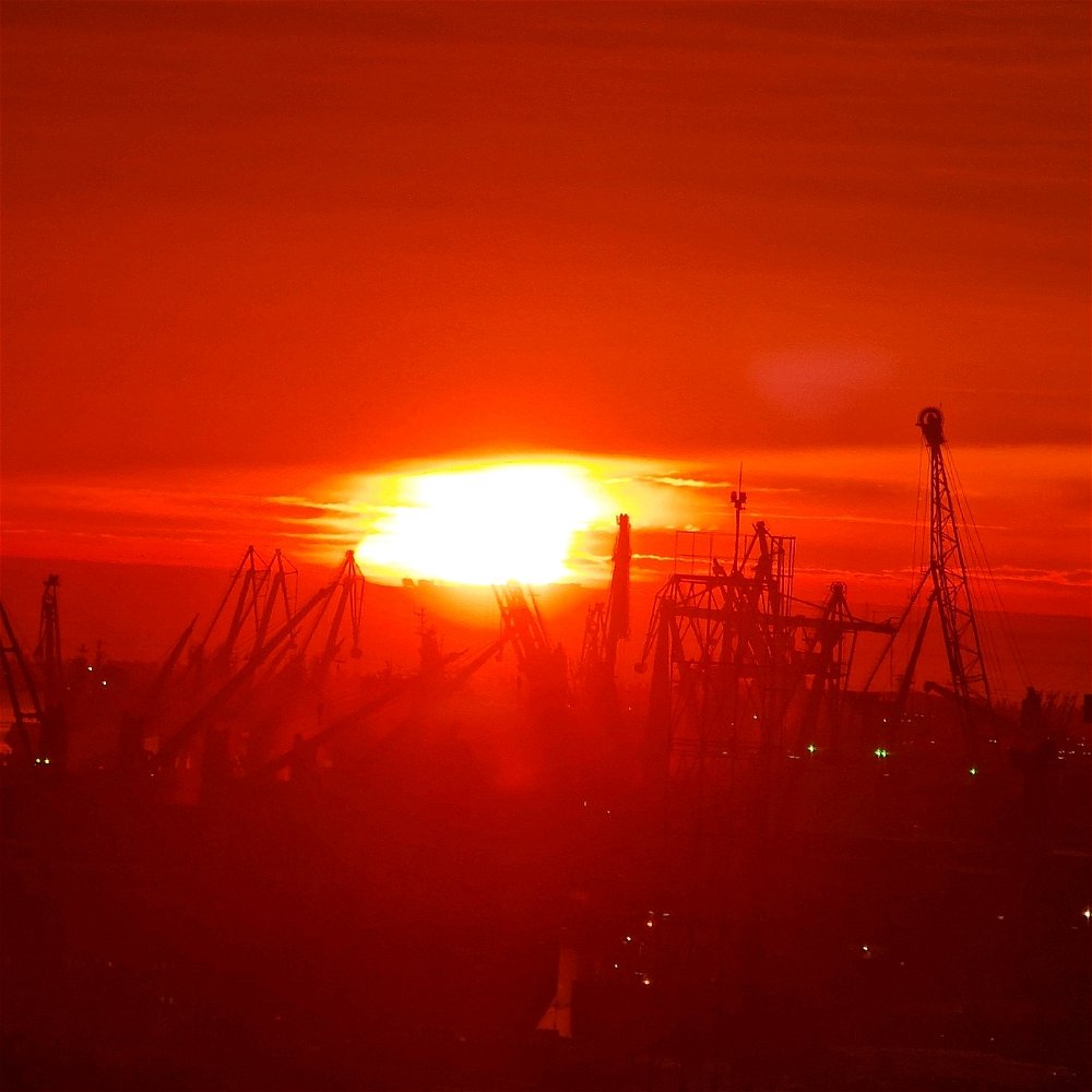Scrolling trough posts looking for a laugh. Having tea and enjoying a sun rise.