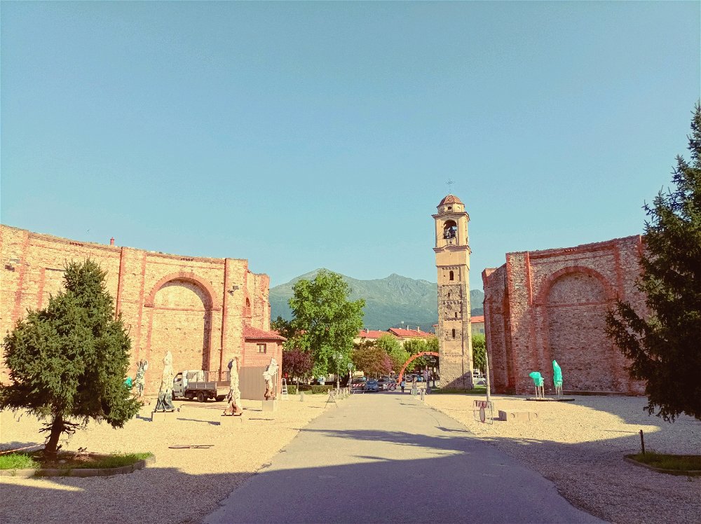La piazza circolare