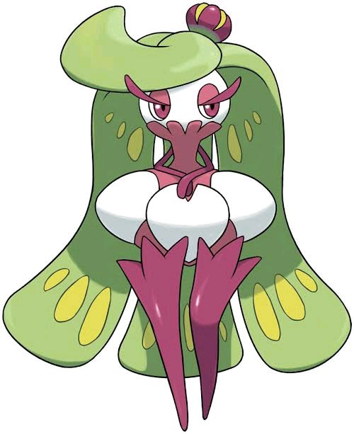 Eu tenho a personalidade do Snorlax, mas gosto muito e me identifico com a Tsareena/Amajo.