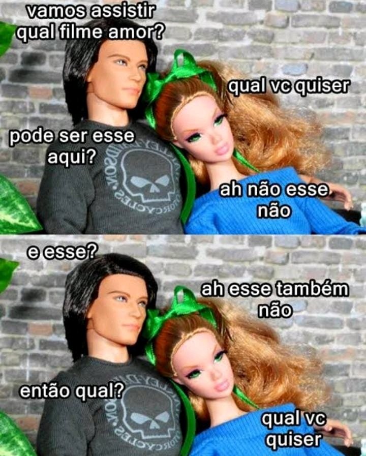 O difícil não é parar de ver o filme pra beijar, o difícil é escolher o filme 🥴