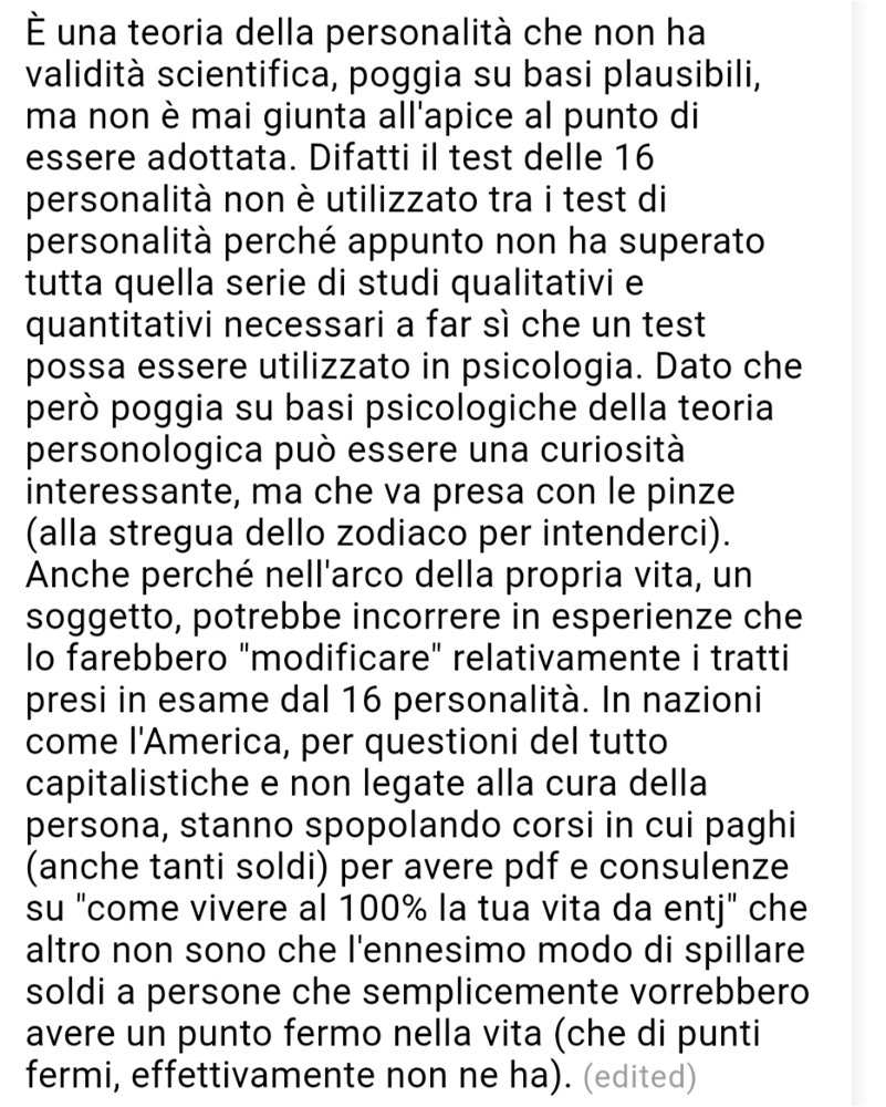 È da quattro anni ormai che mi informo sull'argomento.
Ti lascio il parere di una ragazza neuropsicologa che è presente qui in community.
Concordo con quello che dice lei.