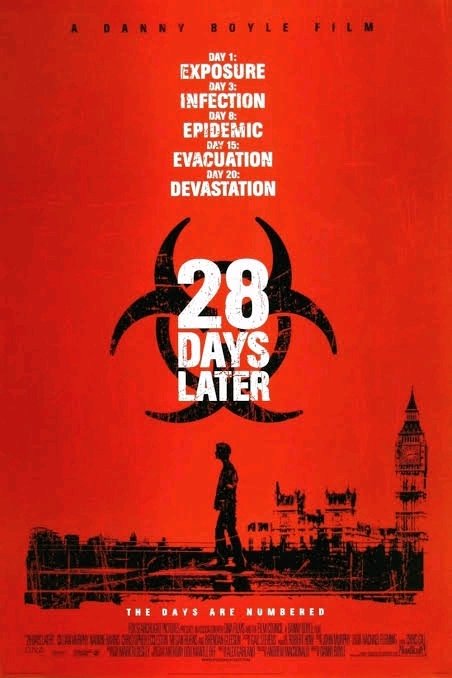 ...followed by 28 Weeks Later
Cillian Murphy (Peaky Blinders) stars in the first one.