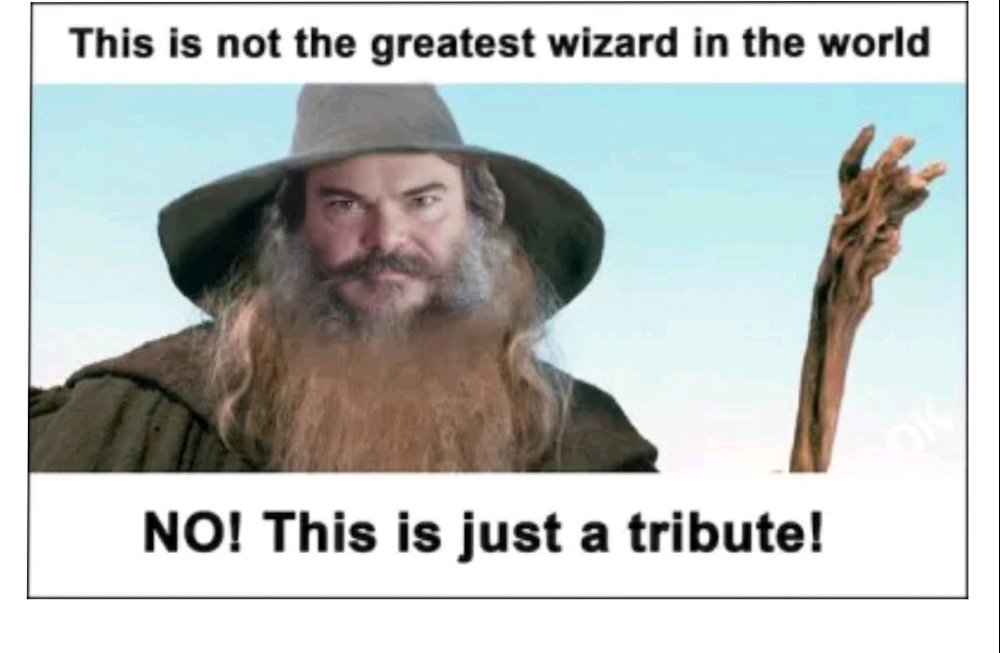 Ne úplně LOTR, ale jako fanoušek Tenacious D mě tohle pobavilo 😁