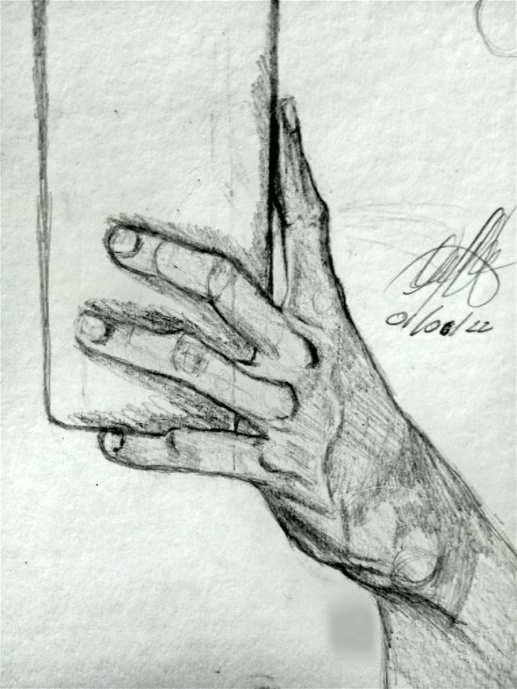 Cual es la parte del cuerpo humano que más les gusta dibujar? A mí las manos. <3