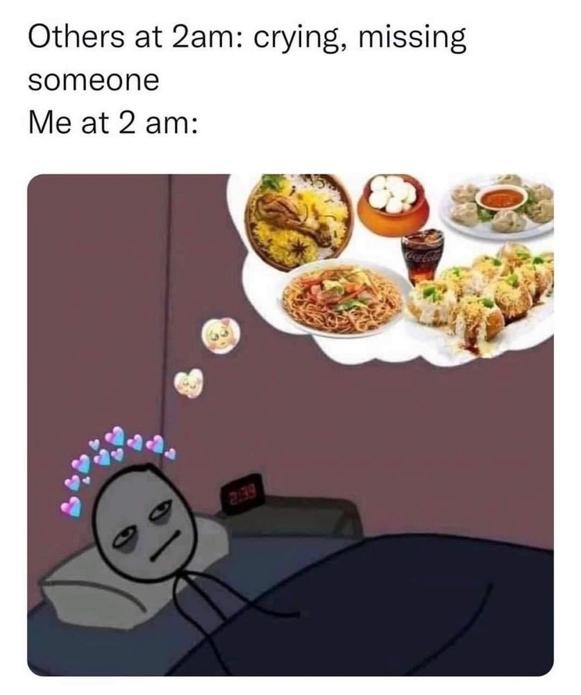 I am having one of those sleepless nights,  and I'm now thinking of what to make haha. What would you eat if you can't sleep?