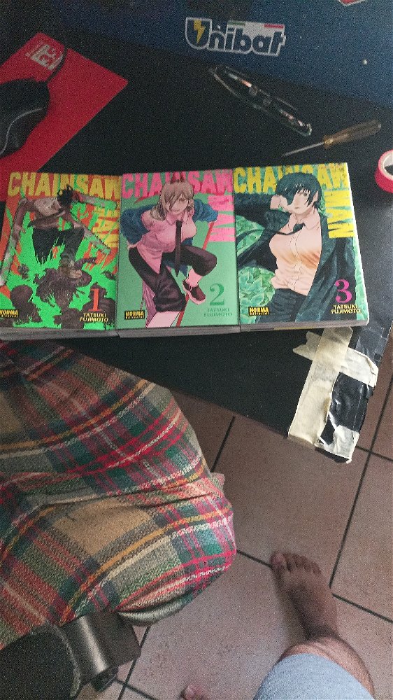 Me llegaron los mangas