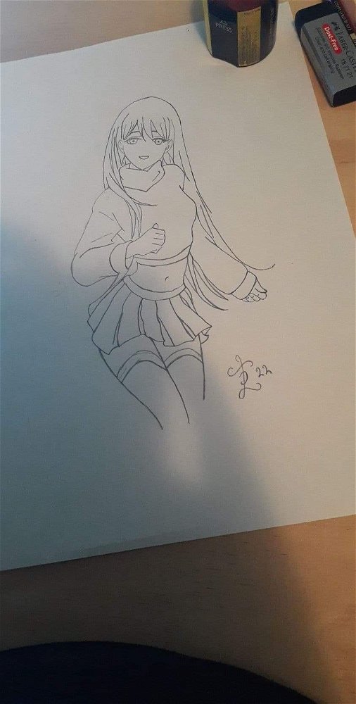 Drawing helps since being dumped