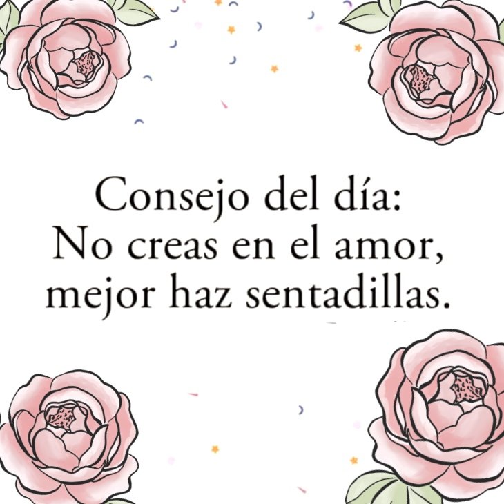Consejo del día.