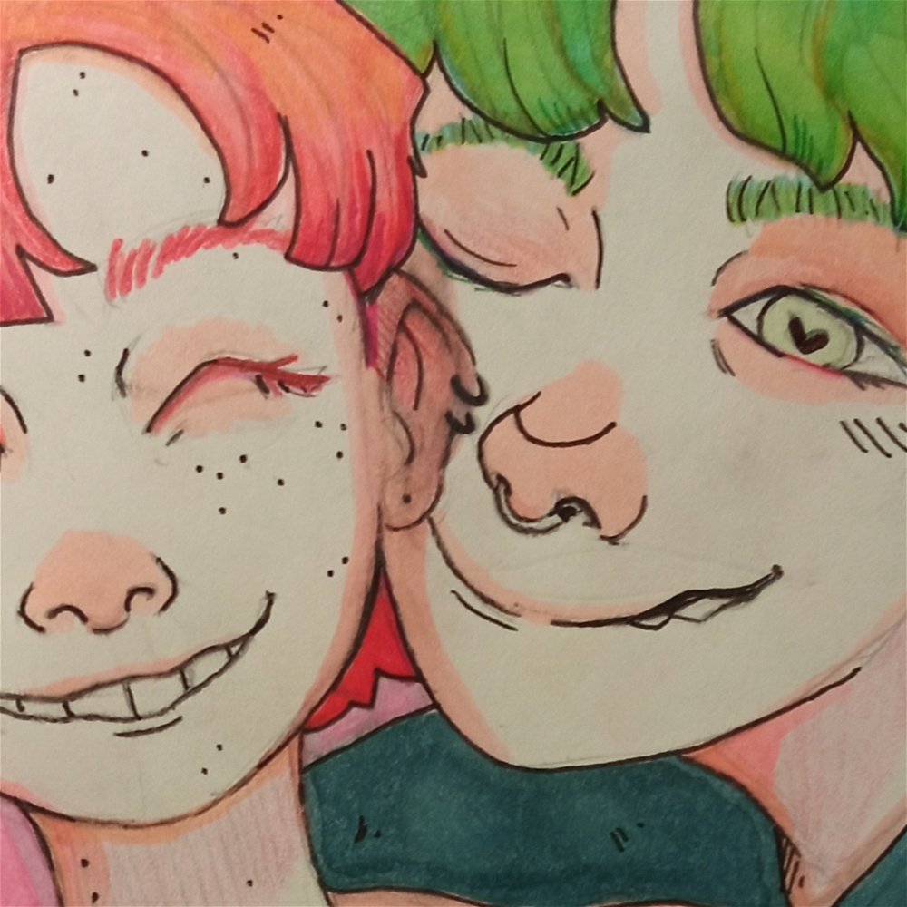 Last work in sketchbook 💕