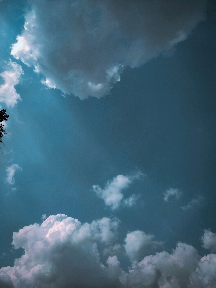 blue sky
