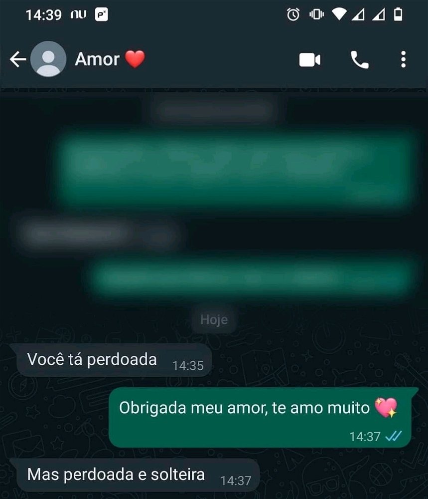 Traição é uma escolha. A pessoa pode estar bêbada, drogada, carente, o que for, se ela ama, ela não trai. A carne só é fraca, quando o caráter não é forte!