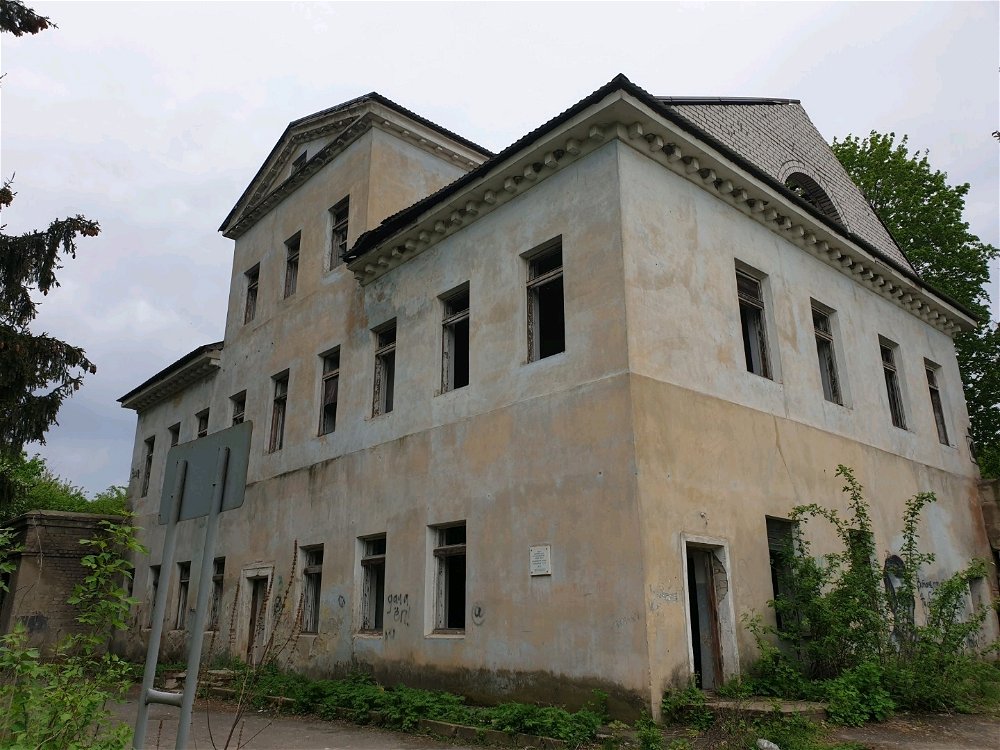 Заброшенная дача Воронежского промышленника Башкирцева. 1870 г.