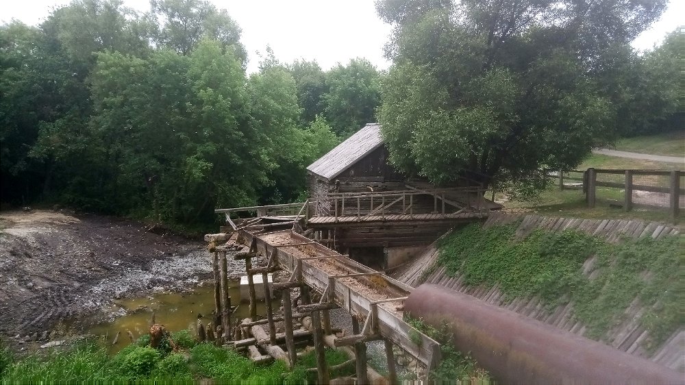 Водяная мельница недалеко от г. Обоянь. 1861 г.