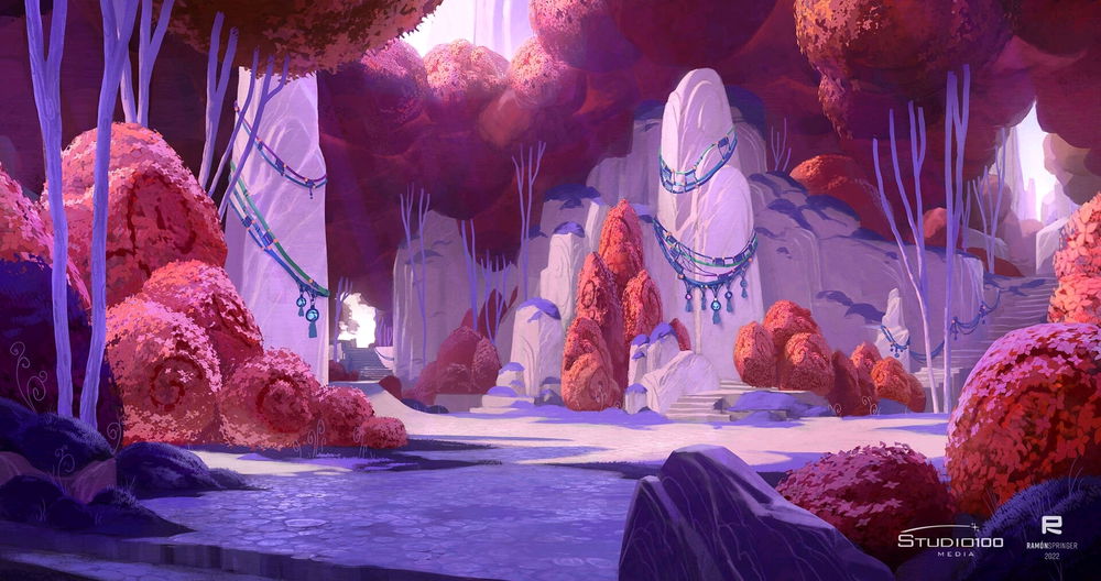 Valley in Pink