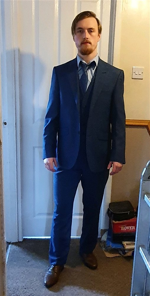 I do miss wearing a suit