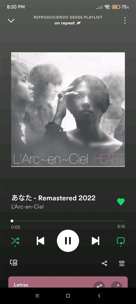 on repeat