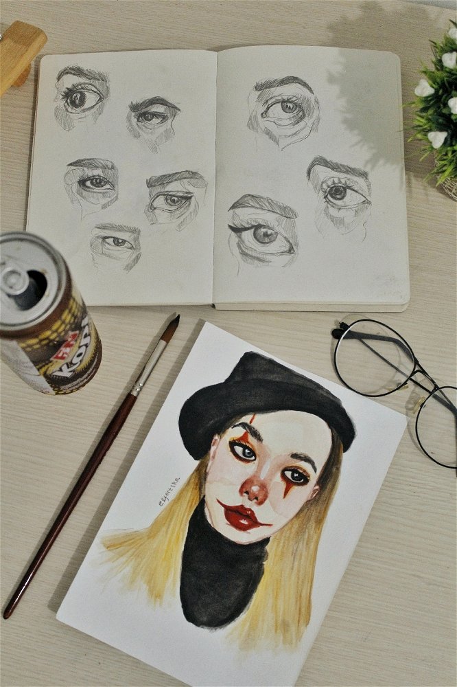 Antara kena Artblock atau memang definisi Mager terdepan😌