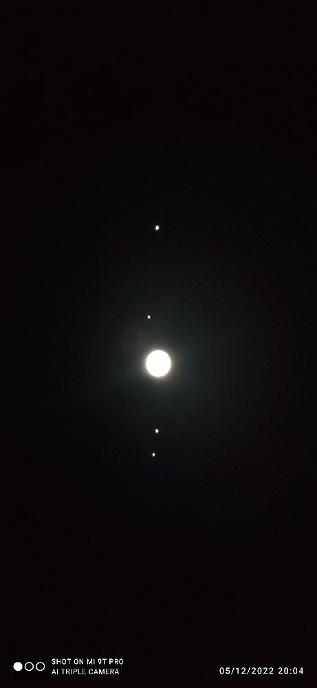 Aburrido 🤣.... Alguna vez se preguntan cuál estrella es un planeta en el firmamento ?