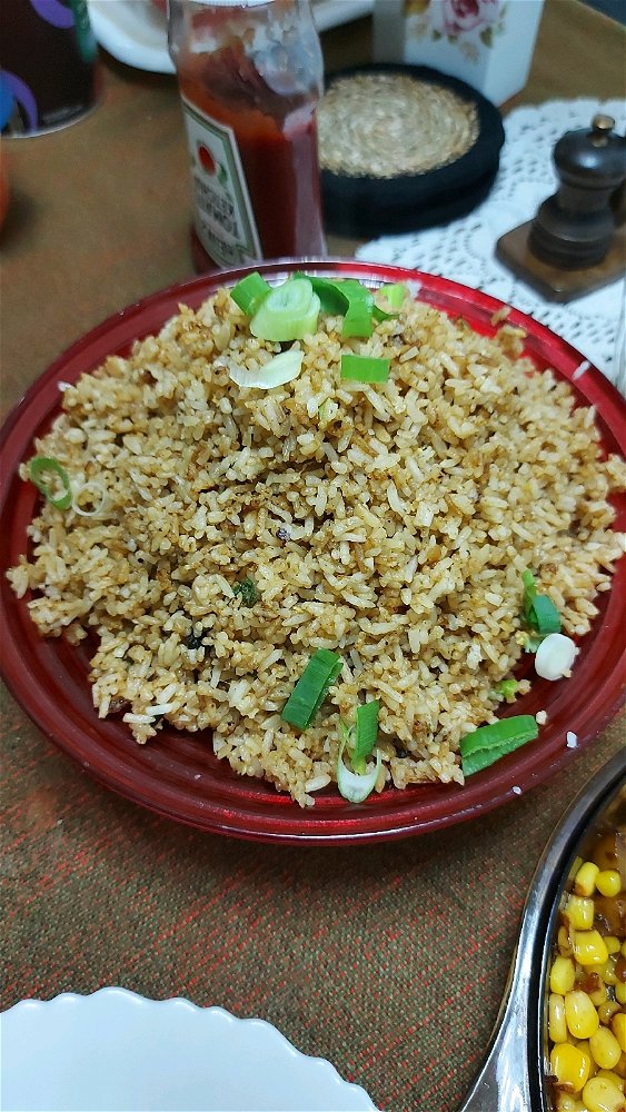 Filipino style fried rice or 'Sinangag'