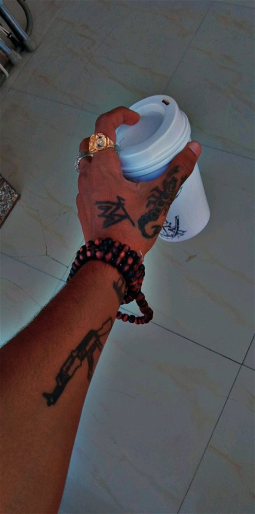 Coffee and a glock