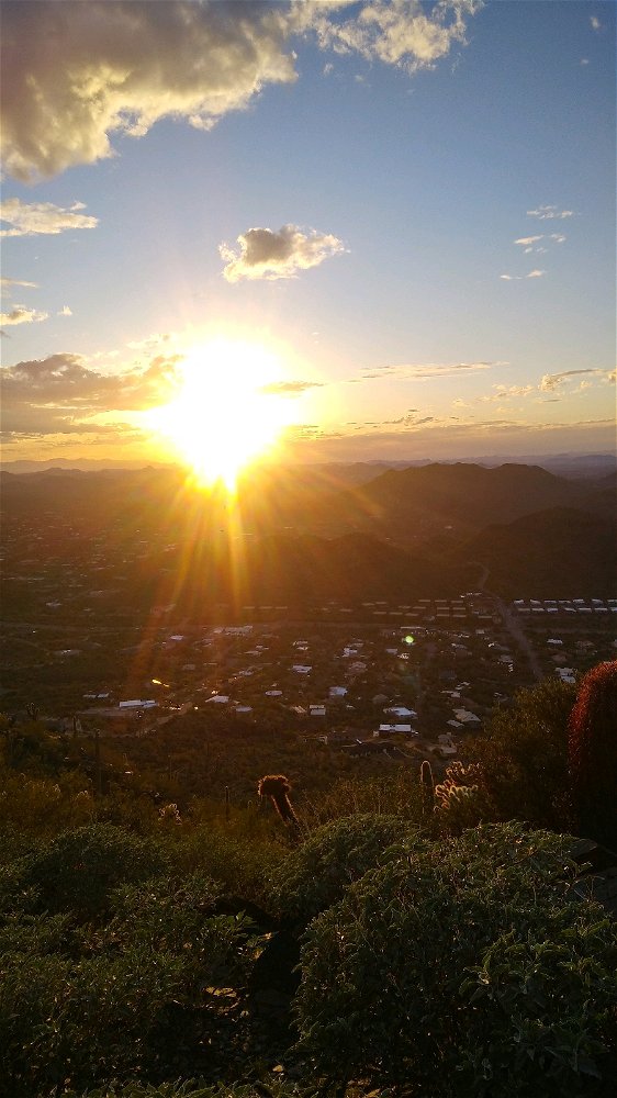 Tough hill in Cave Creek Arizona
