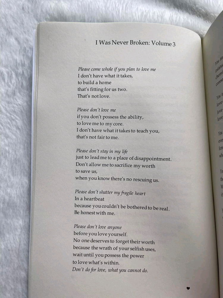 From the book of I Was Never be Broken