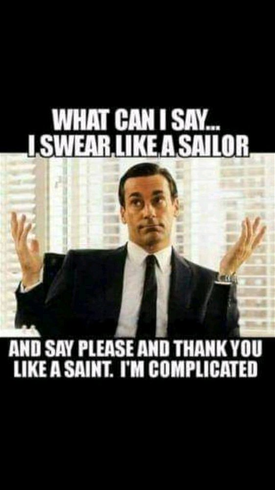 I'm sorry to say. But it happens 😁🤣