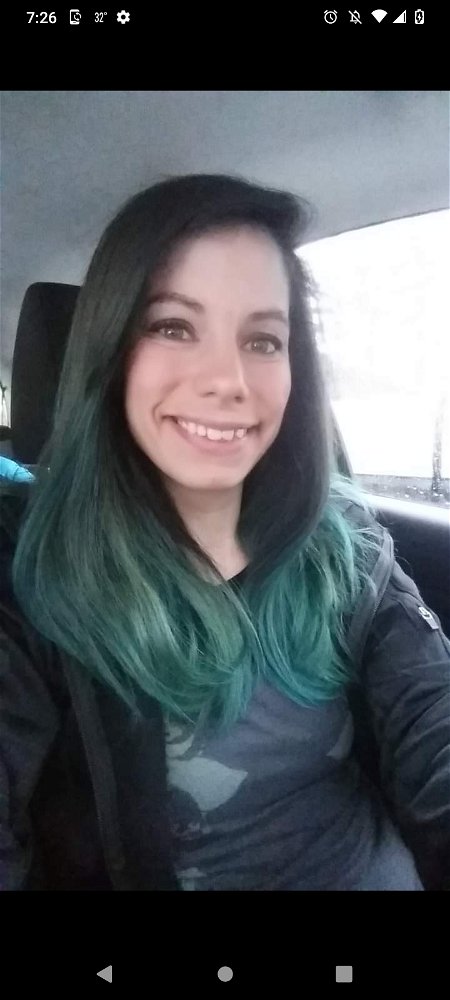 Was asked by a couple people what my turquoise hair looked like before it faded ☺️