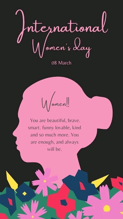 Happy international Women's Day...