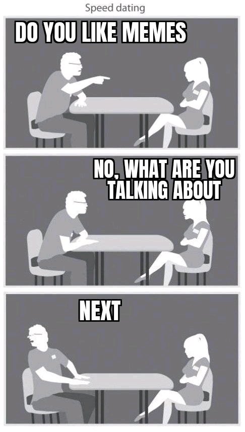 Speed dating