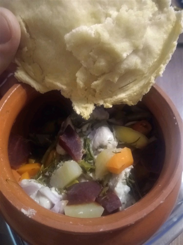 Рагу в горшочке из духовки