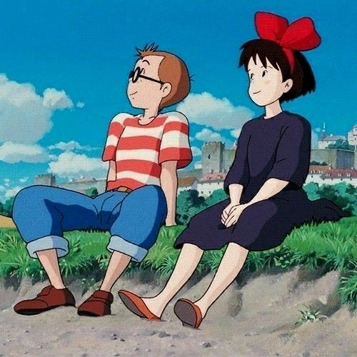 estou reassistindo: "o serviço de entregas da kiki". amo muito! 😭