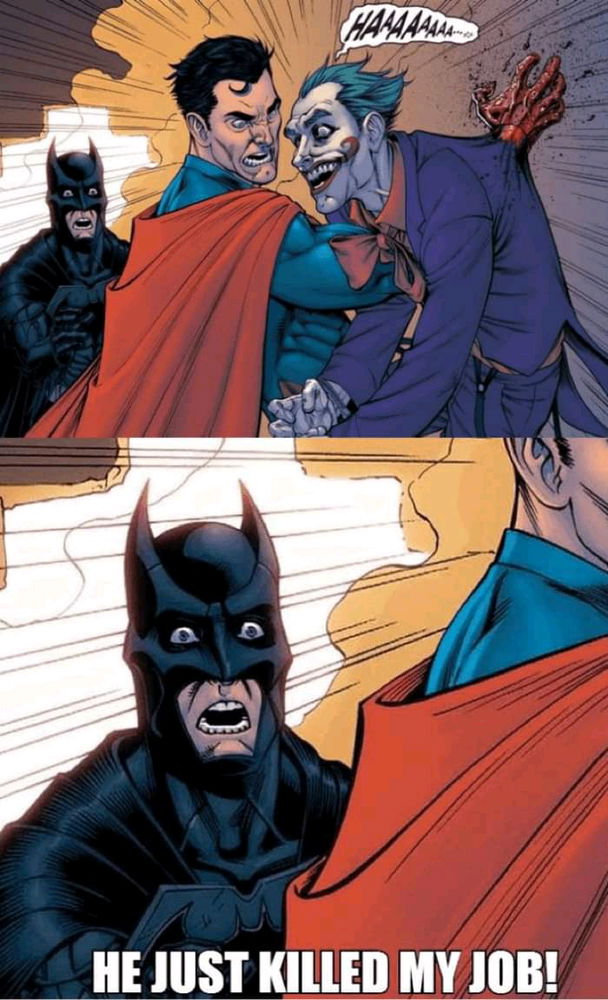 This is how superman should have ended batman 🤣