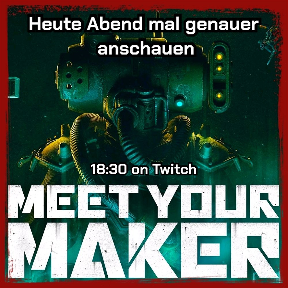 Stream Ankündigung Dönnerstag 