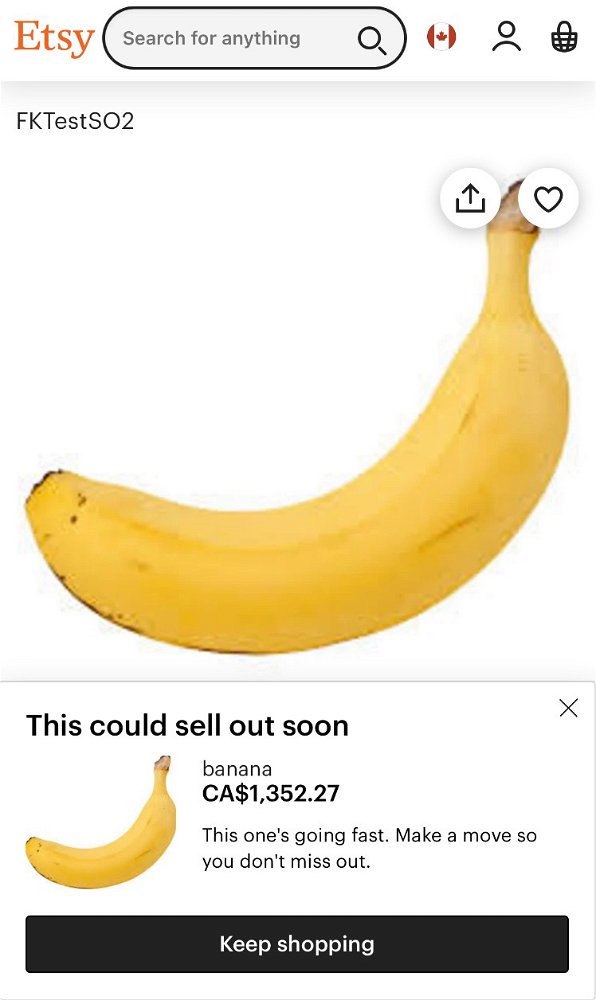 That one time I found a pretty expensive banana