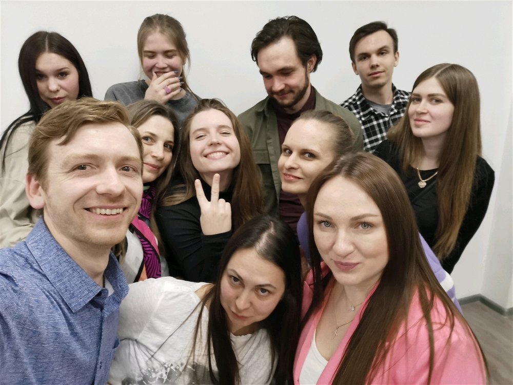Предпоследнее занятие в театральной студии