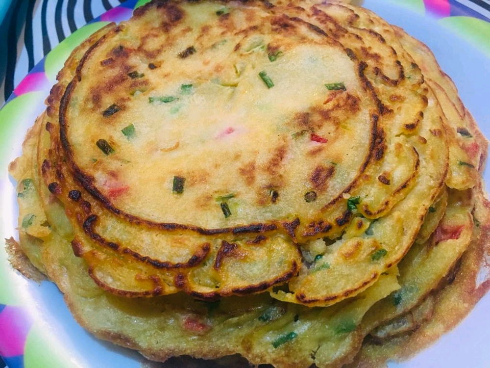 Savory pancakes