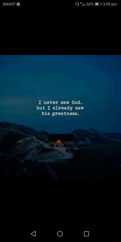 Morning.. Have a blessed day to all of us.. God is GOOD.. AMEN.. 😇😊💯👏.. Always be thankful for his greatness..❤️😍