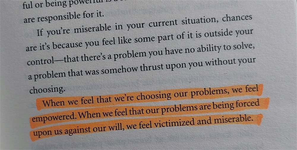 It's what you choose