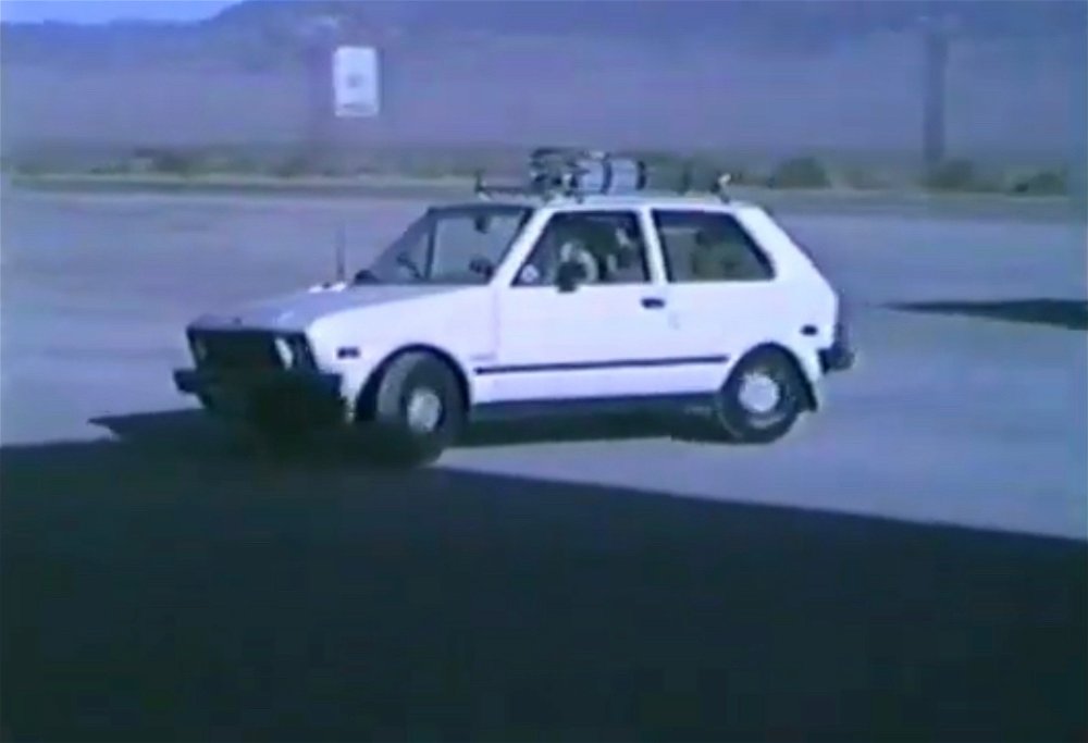 Smol road trip in “the worst car ever made”