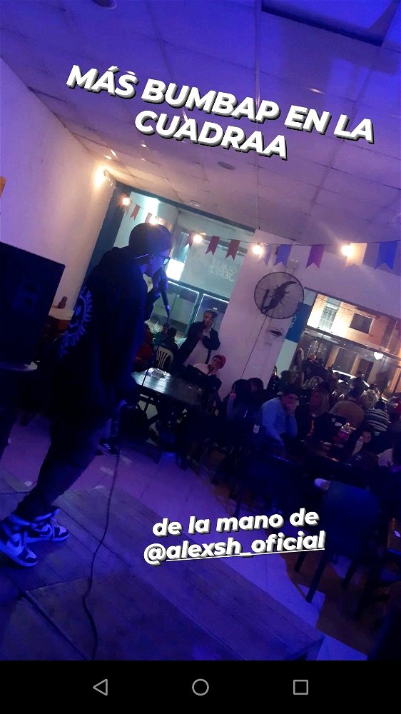 Hoy tuve una noche llena de magia! Representando a la ciudad!
Puro rap de mi parte