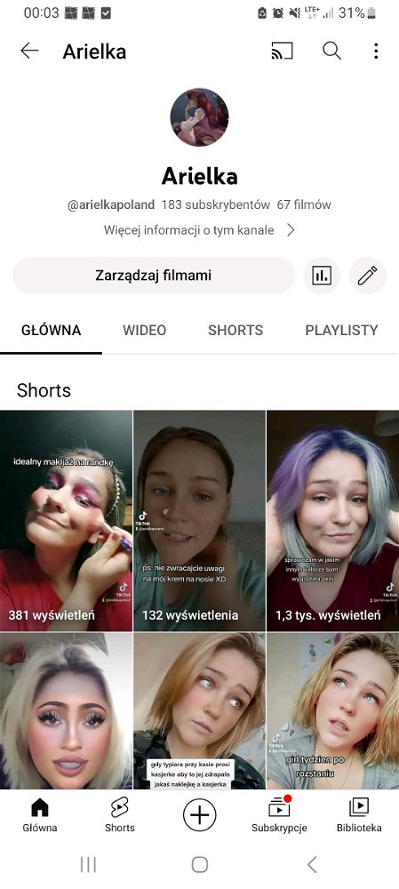 Zapraszam na mój kanał YouTube, nagrywam tam covery 🥹