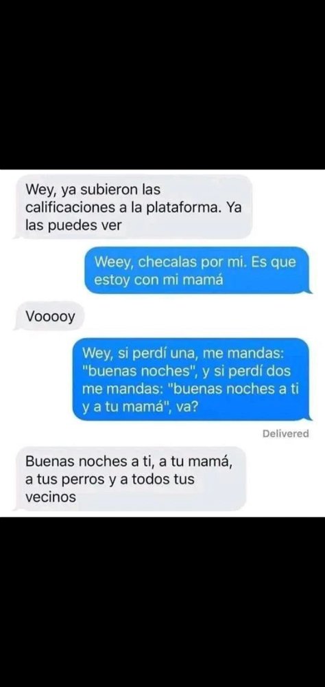La neta si fui