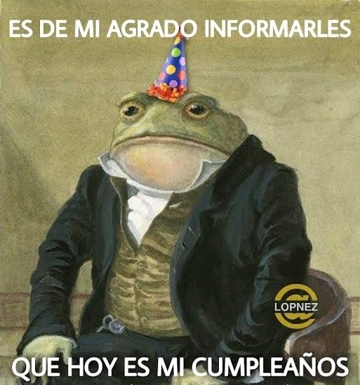 Mi cumpleaños