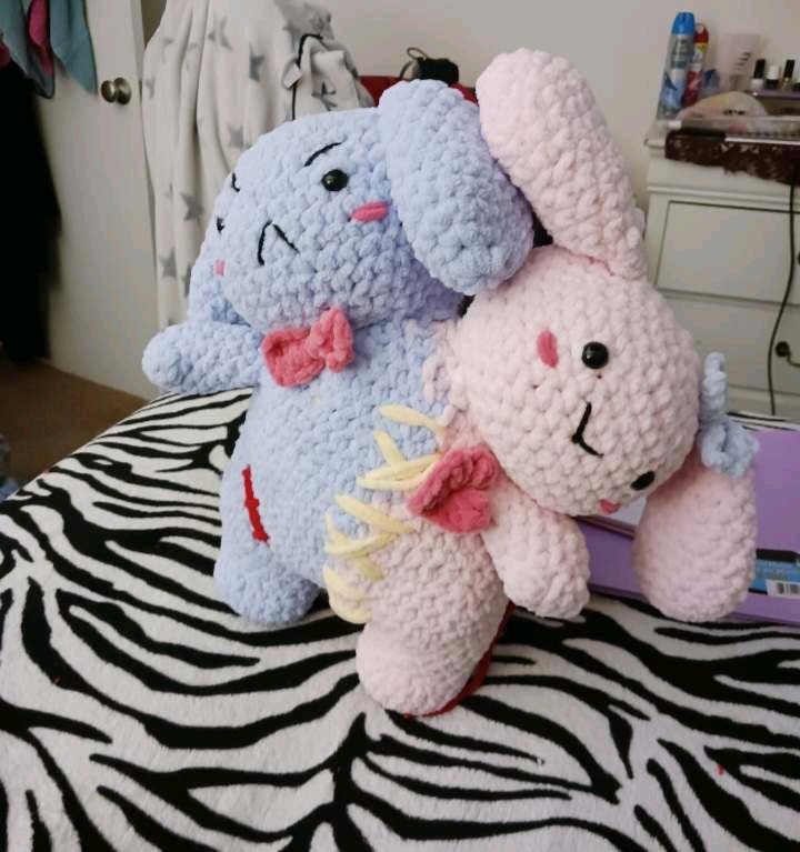 Two headed bunny 🐰