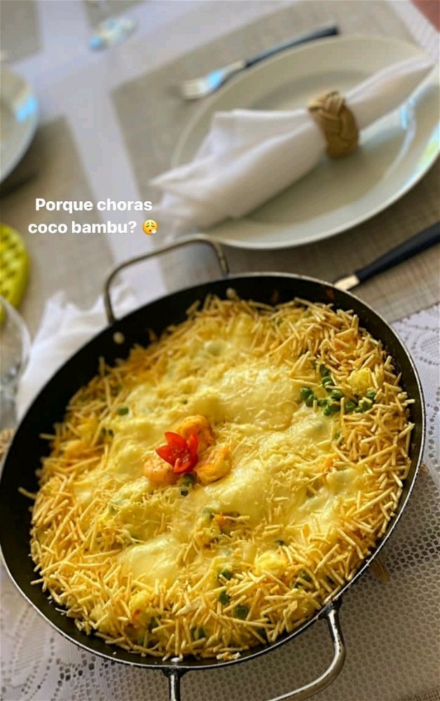 Quando a sua comida é melhor do que a do restaurante.